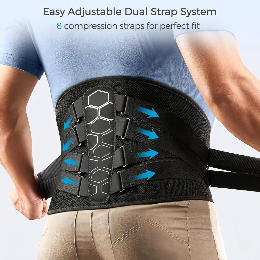 ExoBrace™ — Lower Back Pain Support Belt