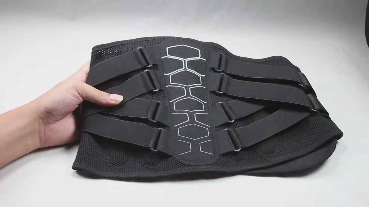 Load video: Closeup Product Display Video of ExoBrace™ — Lower Back Pain Relief Belt